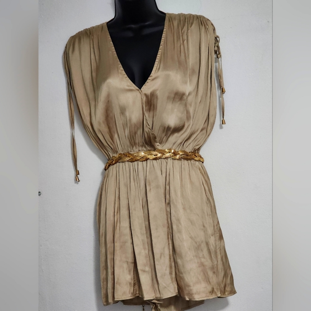 Satin Gold Sequin
